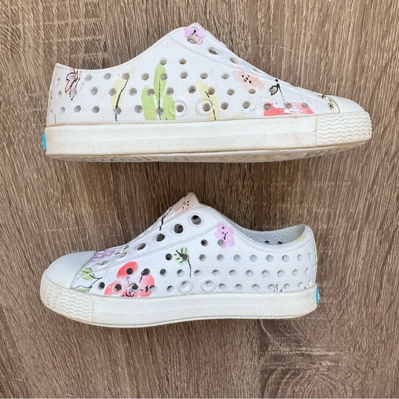Native Jefferson Kids Shoes Floral Infant Toddler Girl 5 - Picture 5 of 9